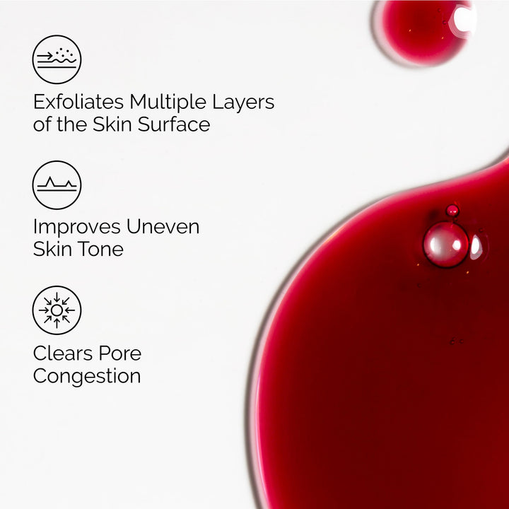 The Ordinary AHA 30% + BHA 2% Peeling Solution, Advanced Exfoliating Peel for Brighter Skin, 1 Fl Oz