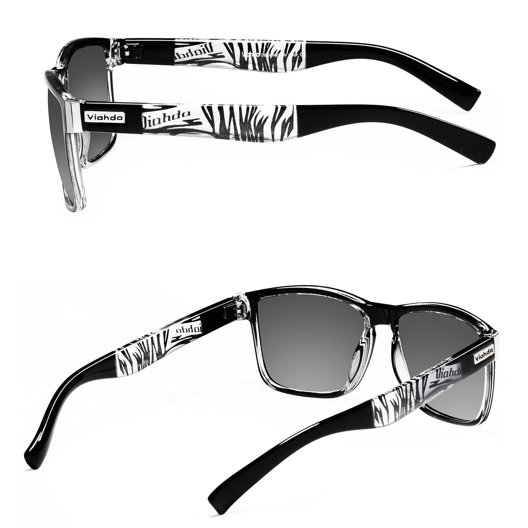 VIAHDA Polarized Sports Sunglasses for Man Cycling Running Fishing Golf Sun glasses Women HD6009