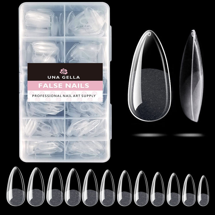 504Pcs Matte Soft Gel Toe Nail Tips | Full Cover for DIY Nail Extensions
