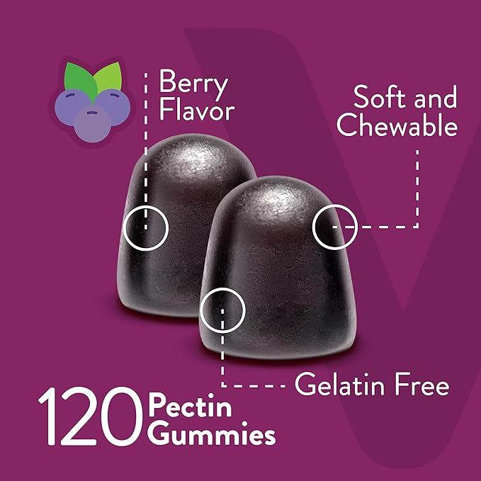 Viteey Prenatal Multi with Iron, Folic Acid & Choline Gummies - Prenatal Multivitamin with Iron, Choline and Folic Acid Gummies - Vegetarian, Gluten Free - Chewable Berry Flavored Prenatal for Women