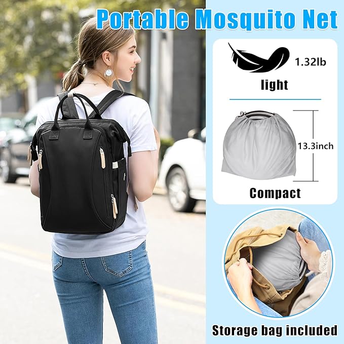 Extra Large Pop Up Mosquito Tent, Portable Foldable Mosquito Net for Bed Camping Travel Patio (78 * 41 * 31inch)