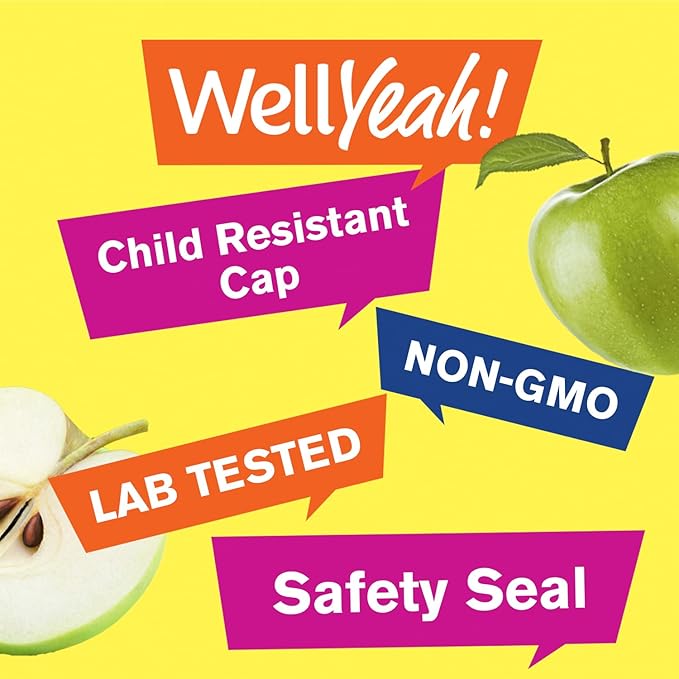 Vitamin C 1050 mg Gummies - Natural Sourced Flavors - Immune Support Dietary Supplement, Antioxidant Support - Extra Strength Vegetarian Gummy, Non-GMO, Gluten Free - 30 Servings