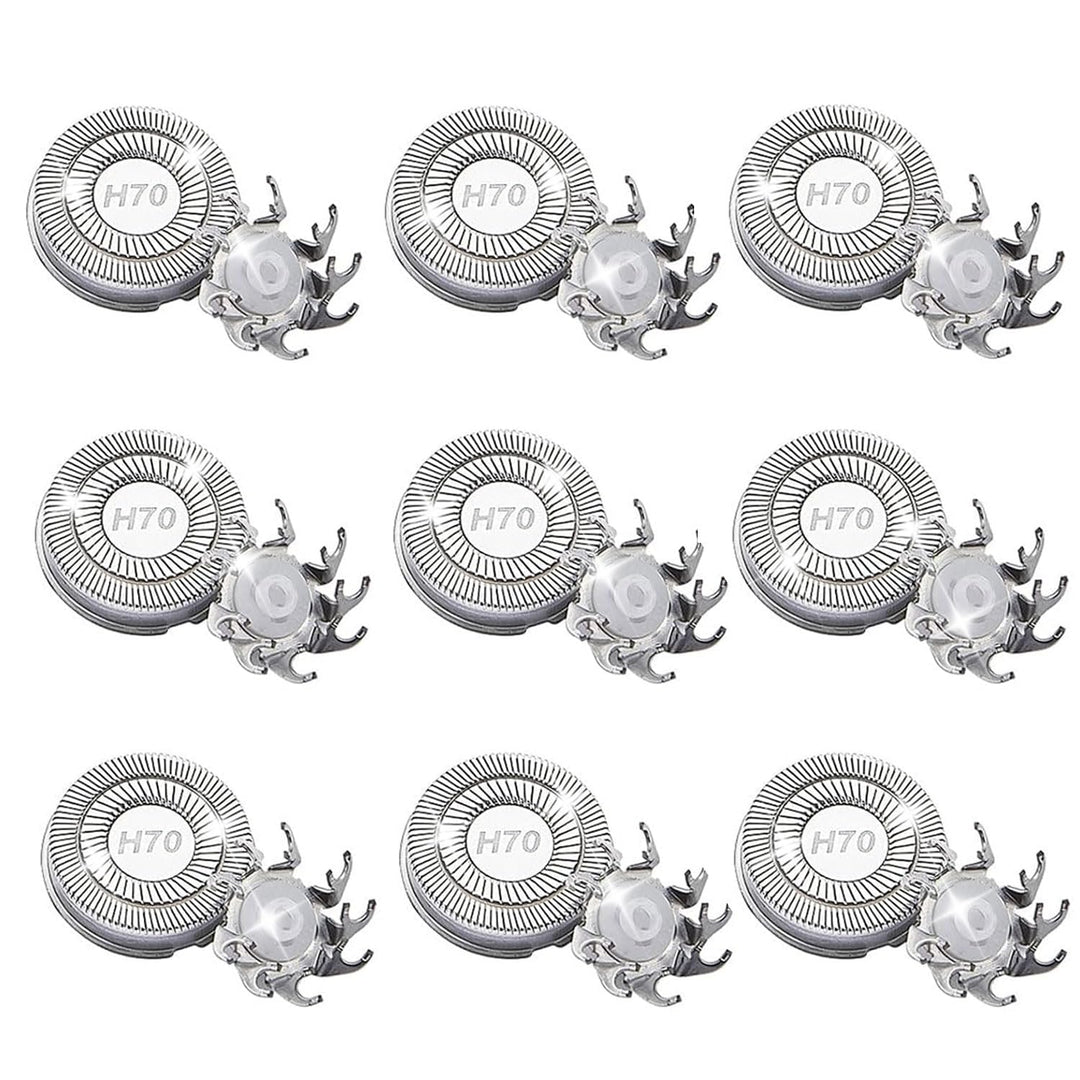 SH70 Replacement Heads for Series 7000, New Upgraded for 7000 Replacement Heads, for norelco 7000 Replacement Heads-9 Pack