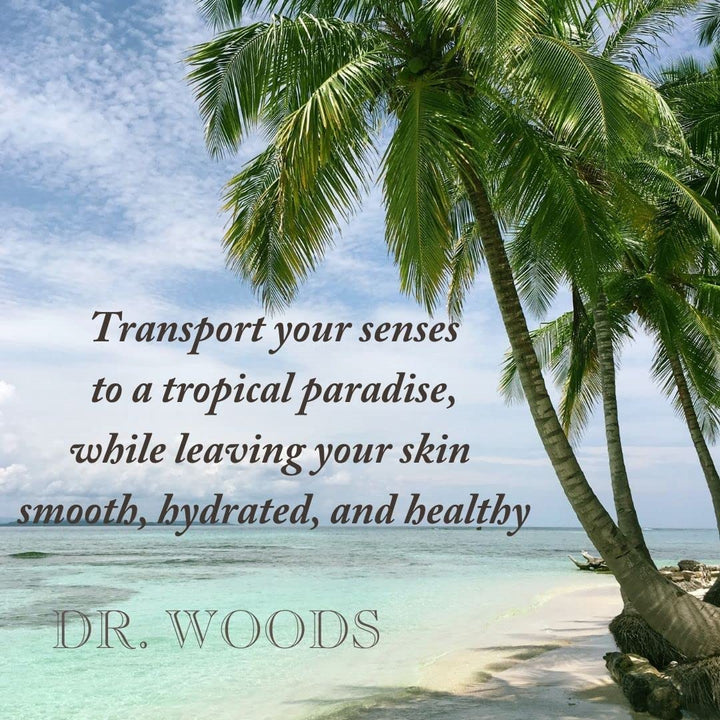 Dr. Woods Travel Trial Size Bottle, Black Coconut Papaya Body Wash Soap with Shea Butter, 2 Ounce