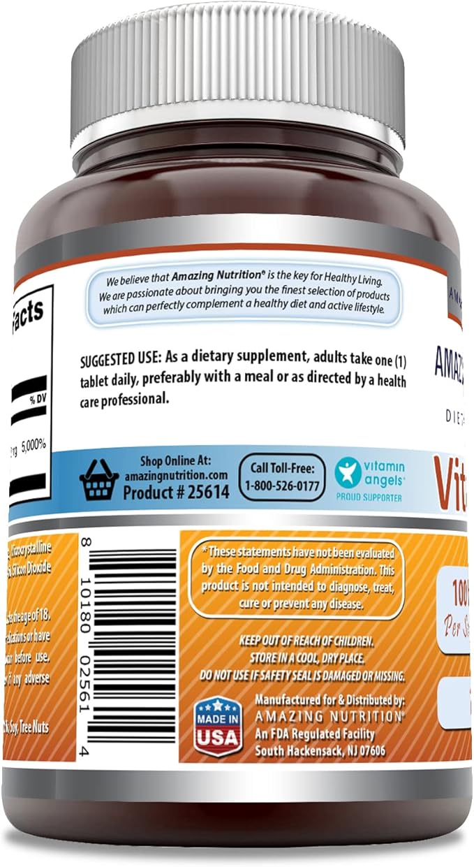 Amazing Formulas Vitamin B6 Pyridoxine 100mg 100 Tablets Supplement | Non GMO | Gluten Free | Made in USA