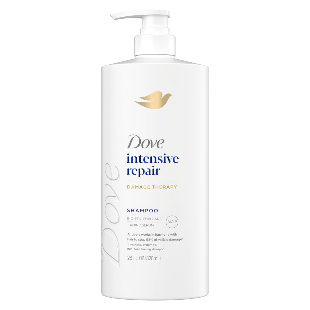 Dove Shampoo Intensive Repair for Damaged Hair with Bio-Protein Care Technology and Amino Serum 28 Fl Oz