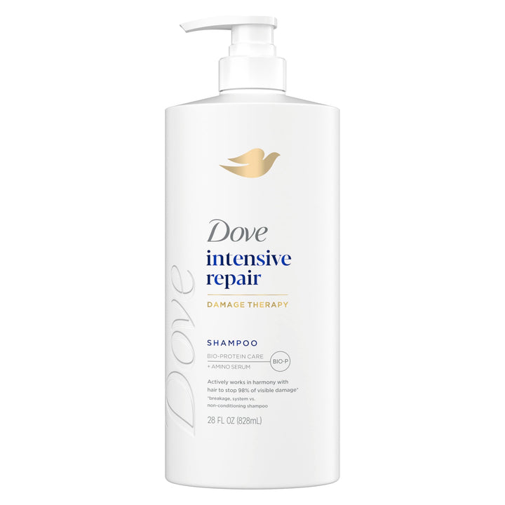 Dove Shampoo Intensive Repair for Damaged Hair with Bio-Protein Care Technology and Amino Serum 28 Fl Oz
