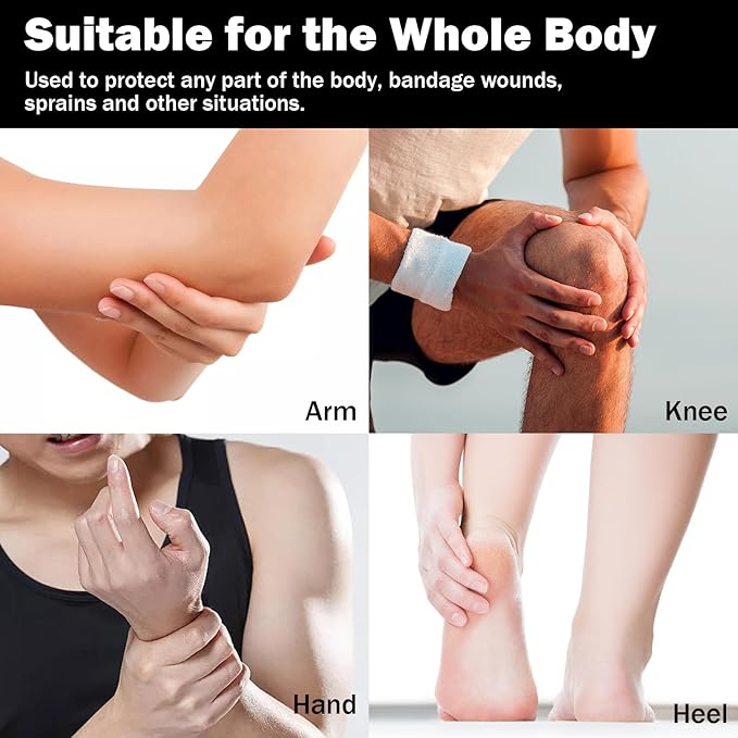 Bandages First Aid Tape Cohesive Bandage First Aid Bandages Cohesive Wrap Adhesive Bandage Self Adherent Cohesive Wrap Bandages Colorful Bandages (Mix6-B, 2-Inch)