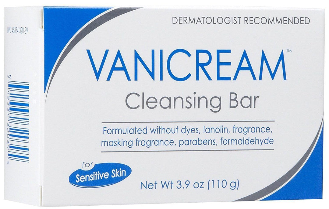 Vanicream Cleansing Bar For Sensitive Skin 3.90 Oz (Pack Of 10)