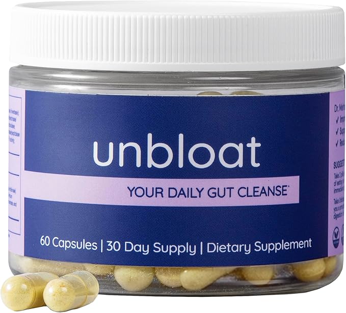 Anti-Bloat Pills for Women - Effective Bloating Relief and Digestive Support Supplement, Enhances Gut Health, No Bloat Formula with Pre and Probiotics, Debloating Supplements - 60 Count