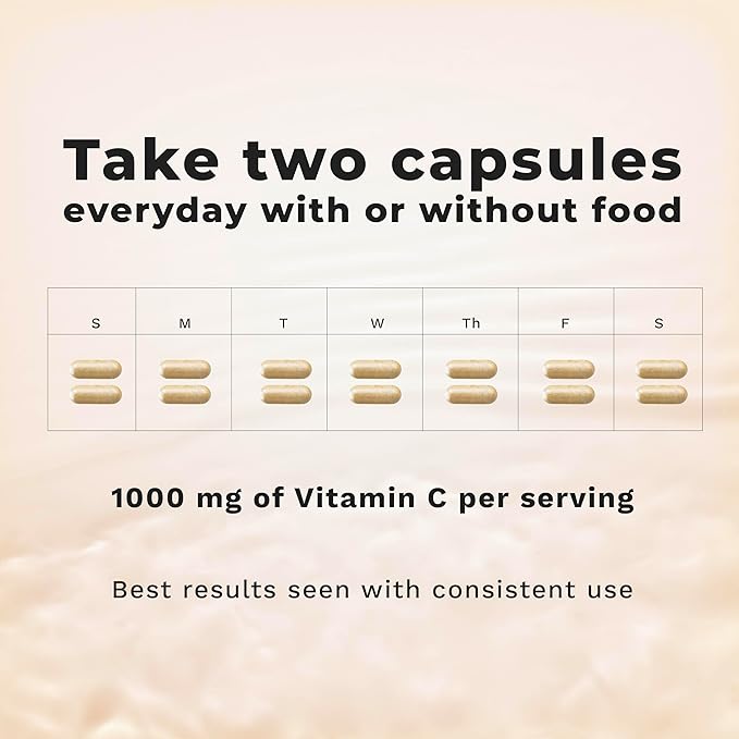 LifeSeasons Essentials Liposomal - Vitamin C Supplement - Supports Skin Heart & Boosts Immunity - Enhances Collagen Production - Antioxidants for Stress Relief - 60 Capsules