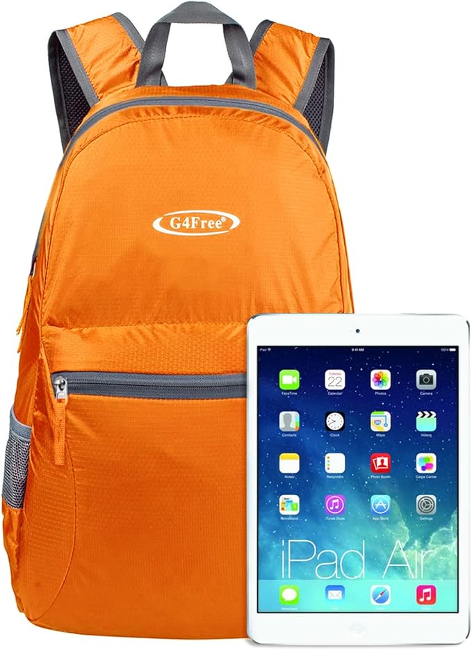 G4Free 20L Lightweight Packable Backpack Travel Hiking Daypack Foldable Backpack for Men Women