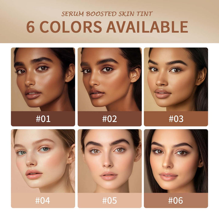 Beauty Balm Serum Boosted Skin Tint Concealer, Brightens, Hydrates, Conceale & Smooths Full Coverage Concealer Balm, Even Skin Tone Portable Moisturizing Essence Stick (# 02, 0.63 oz)