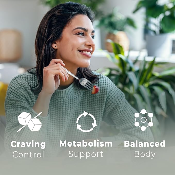 Bio-Chromium 100mcg | 10x Better Absorption | Patented Formula for preventing Cravings | ChromoPrecise Organic Chromium Supplement | Manufactured to Pharmaceutical Standards (60)