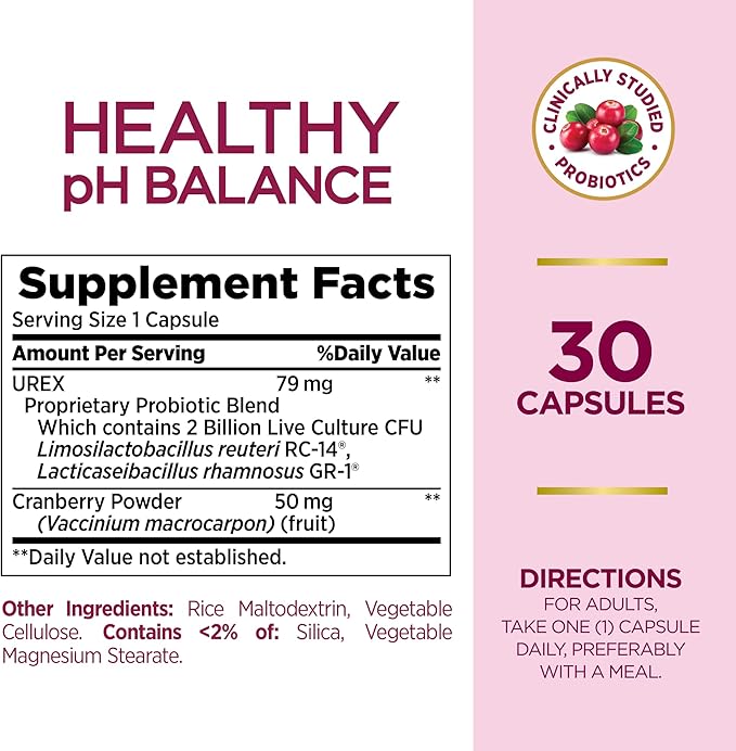 Nature's Bounty, Healthy pH Balance, 30 Count