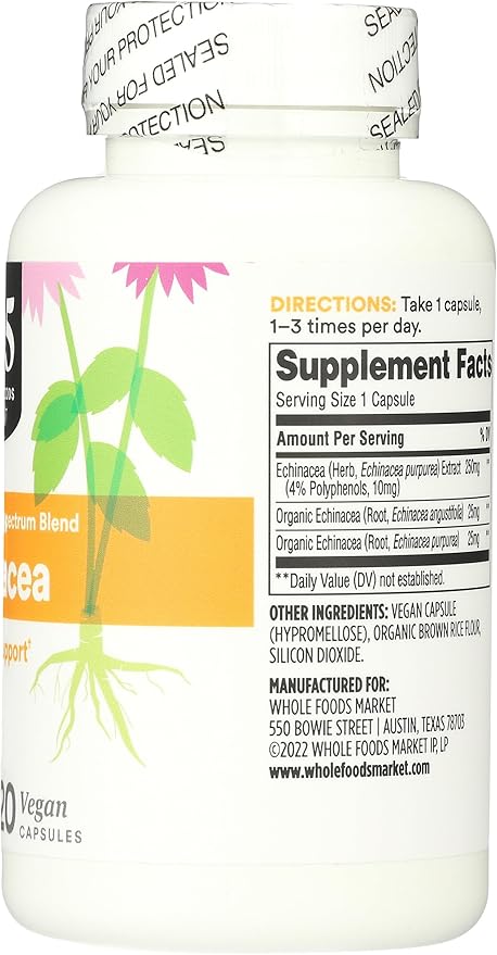 365 by Whole Foods Market Echinacea, 120 CT