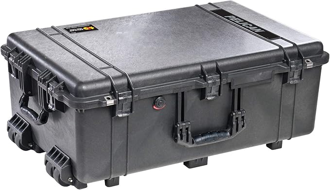 Pelican 1650 Rolling Case No Foam (Black)