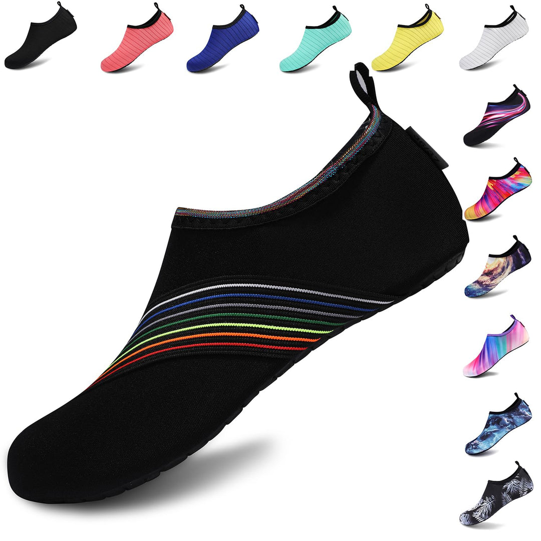 VIFUUR Water Sports Unisex Shoes XidaiBlack - 5.5-6.5 W US/ 4.5-5.5 M US (36-37)