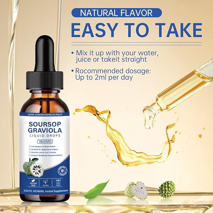 Newly Soursop Bitters Liquid 2 OZ