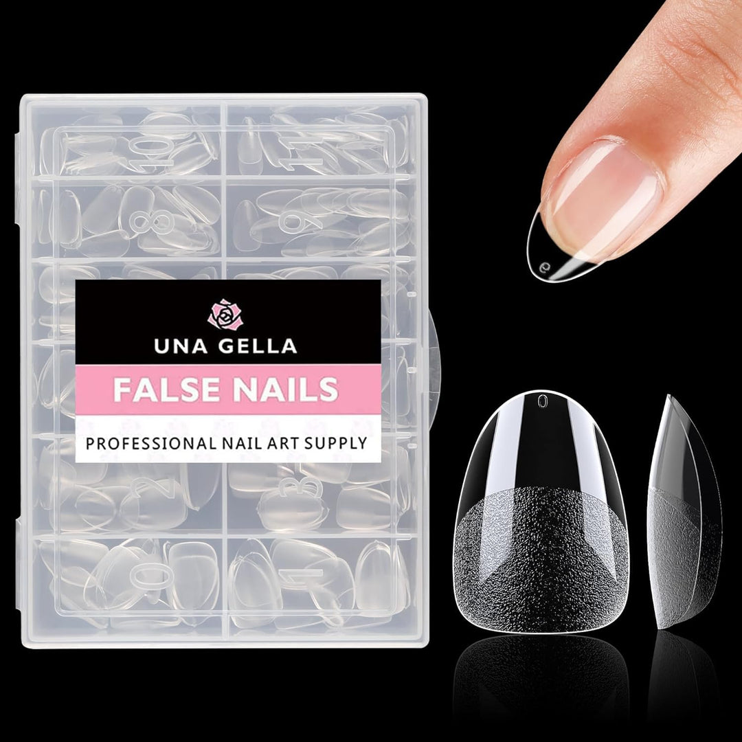 XXL Square Gel Nail Tips | 120 PCS Extra Long | No C Curve | DIY Home Use