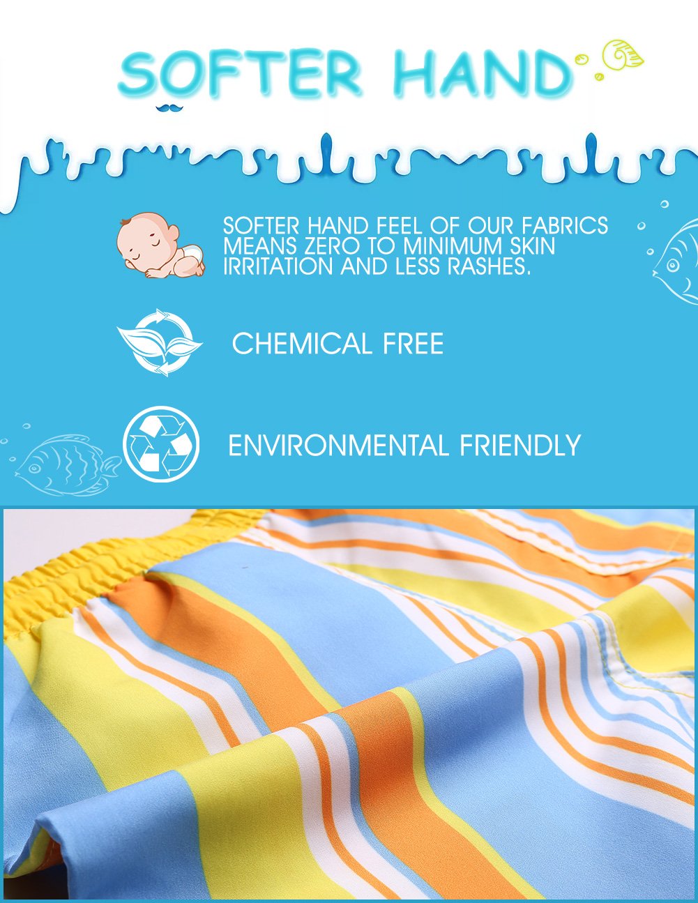 maamgic Boys Swim Trunks Toddler Swim Shorts Little Boys Bathing Suit Swimsuit Toddler Boy Swimwear