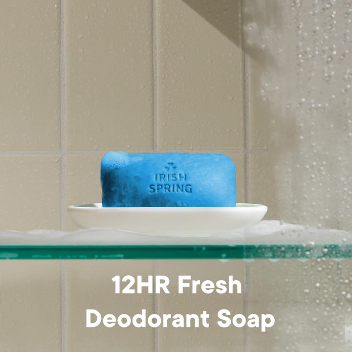 Aloe Vera Moisturizing Bar Soap | Irish Spring | 44.4 Oz | Hydrating Cleanser