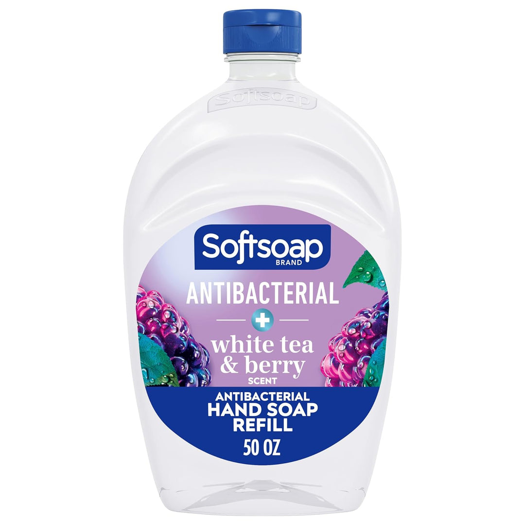 Antibacterial Soap Refill 50 Oz | Crisp Clean Scent | Pack of 2