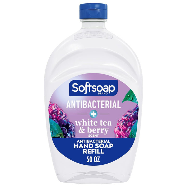 Antibacterial Soap Refill 50 Oz | Crisp Clean Scent | Pack of 2