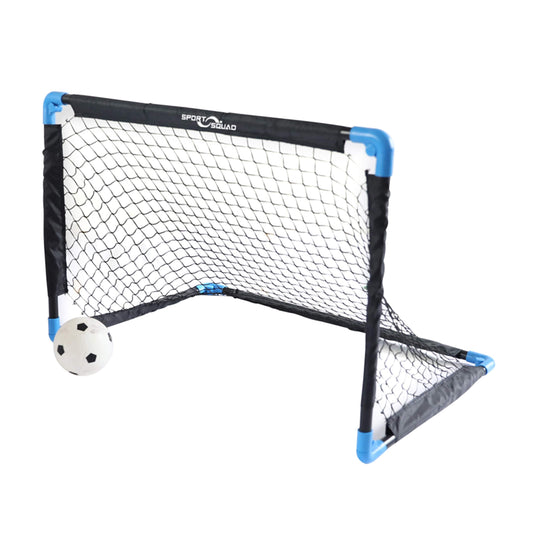 Sport Squad Portable Soccer Goal Net Set - Pop Up Training Soccer Goals for Backyard - Indoor or Outdoor Versions - Easy Assembly - Great for Kids and Adults