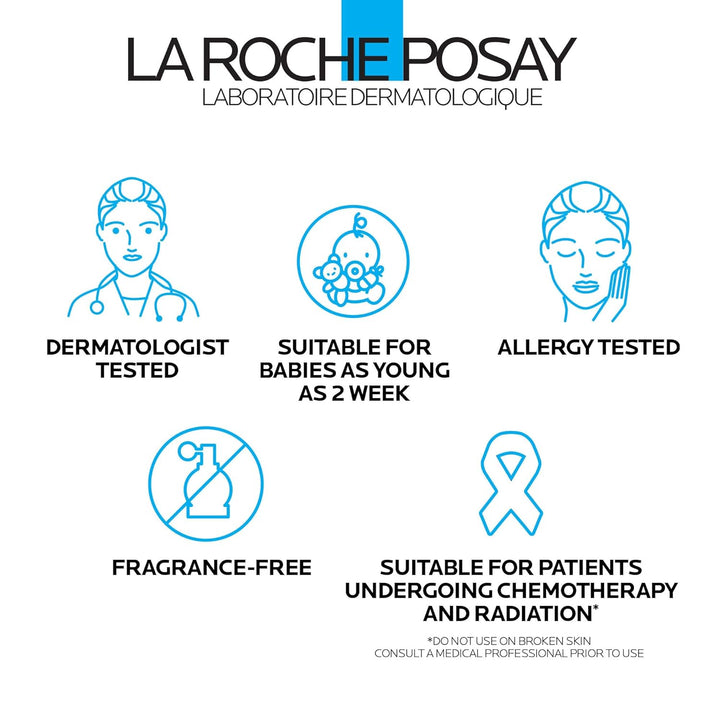 La Roche-Posay Lipikar AP+ Moisturizing Cream | Shea Butter & Niacinamide | For Dry, Sensitive Skin