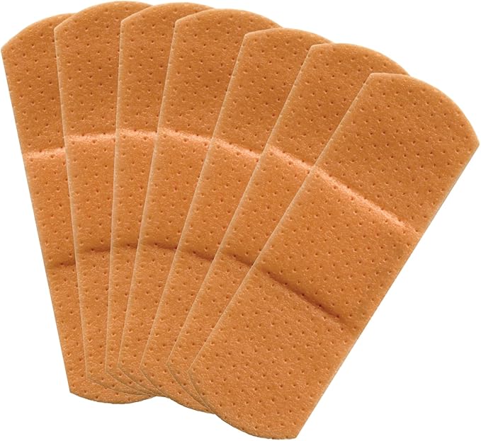 200 Sheer Plastic Flexible Adhesive Bandages with Non-Stick Pad - Strong Sterile 1’’x3’’ Bandage for Wound Care for First Aid Kits - Latex Free Long Lasting Dressing for Cuts and Abrasions (2x100)