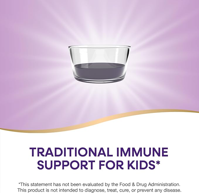 Nature's Way Sambucus Elderberry Traditional Immune Syrup for Ages 1+, Traditional Immune Support*, Antioxidant Support*, Black Elderberry Extract, USDA Certified Organic, 4 Fl Oz