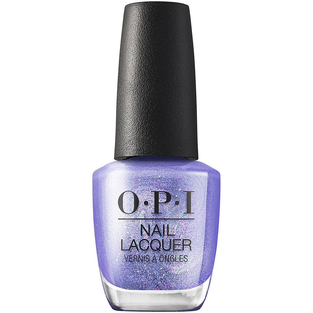OPI Nail Lacquer You Had Me at Halo | Opaque Bright Blue Shimmer Chip Resistant Nail Polish | Xbox Collection
