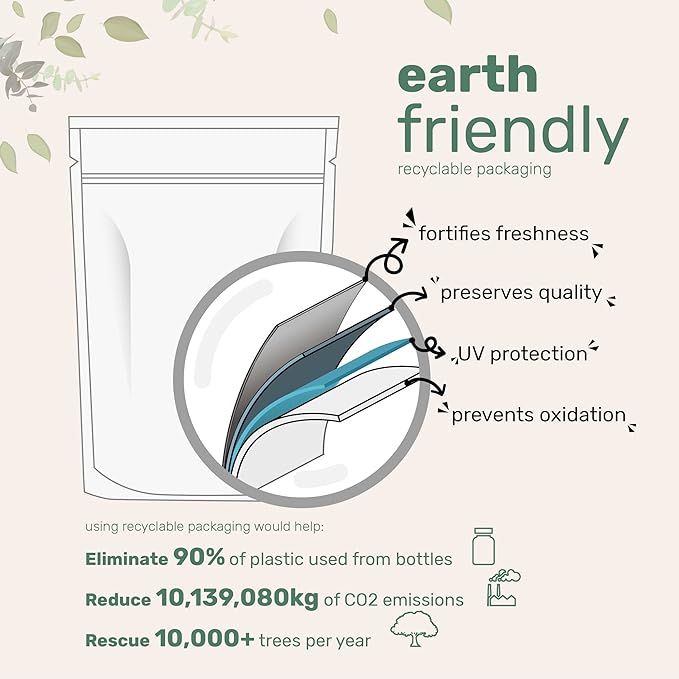 Magnesium Glycinate Powder for Sleep & Relaxation, 12oz (56 Servings) | 400mg of Highly Bioavailable Magnesium Glycinate | Healthy Muscle, Bones & Mood Support - Sweet Peach Ring Flavor, Sugar Free