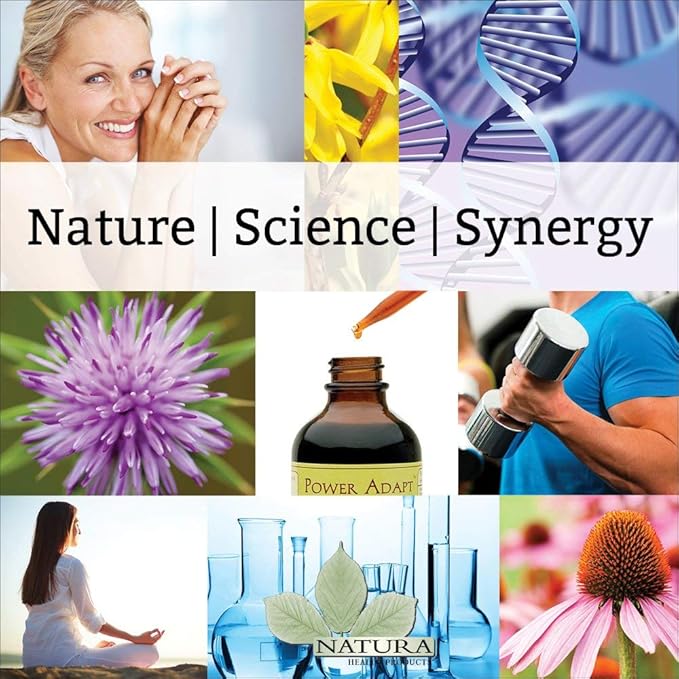 Natura Health Products Vital Adapt Supplement - Daily Nourishing Adaptogenic Tonic for Endocrine Function Support - Featuring Rhodiola, Ashwagandha, Cordyceps, Reishi (16 Fluid oz)