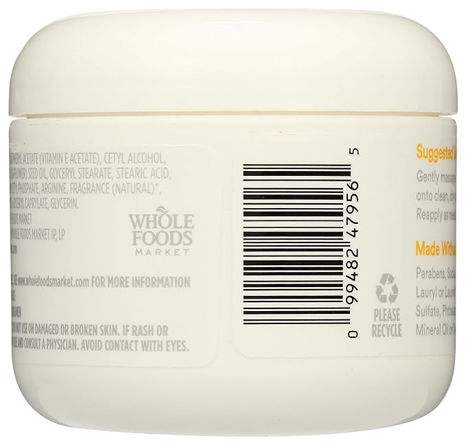 365 by Whole Foods Market, Vitamin E Cream, 28,000 IU, 4 Ounce