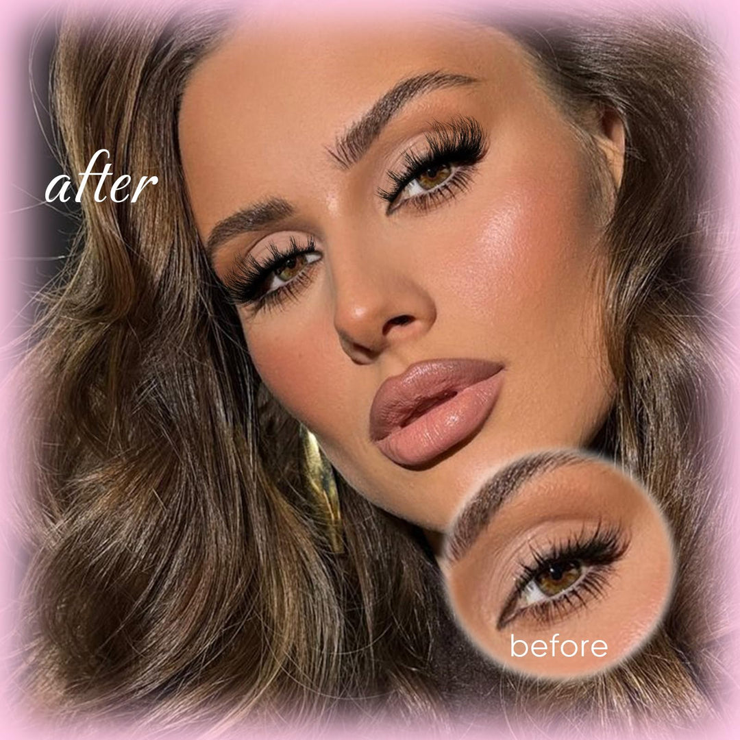 False Eyelashes Cat Eye Strip Lashes Fluffy False Lashes D Curl Faux Mink Lashes Wispy Lash Extension Thin Band 3D Volume Eyelashes 10 Pairs Pack by zanlufly
