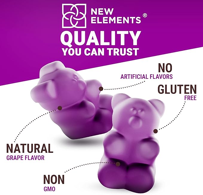 Iron Gummies 40mg with Vitamin C 100mg – Best Iron Supplement for Women, Men & Adults – Free Blood Builder for Anemia – Immune Support & Energy Booster | Fruit Pectin | Vegan | Non-GMO