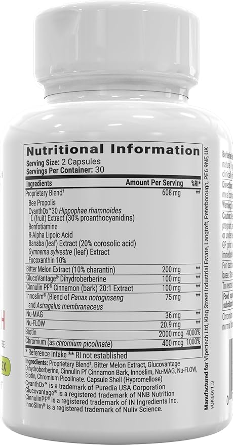 BIOptimizers Berberine Breakthrough 2.0 Supplement, 60 Capsules - Vegetarian, Gluten- and Soy-Free