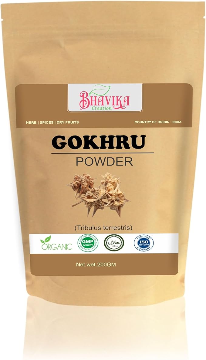 Gokhru Powder, Organic, 200GM