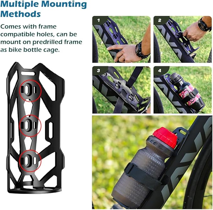 5L Bike Fork Bag with Multipurpose Cage for Cycling Touring,Lightweight Bicycle Waterproof Dry Cargo Rack Bag for MTB,Road,Mountain,Folding bikes