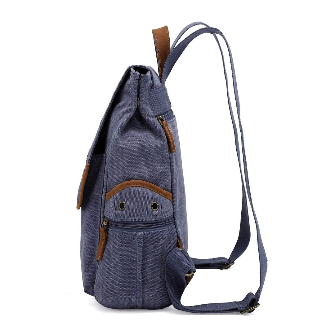 Atona Canvas Backpack (Denim Blue)