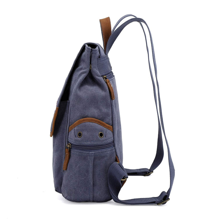 Atona Canvas Backpack (Denim Blue)