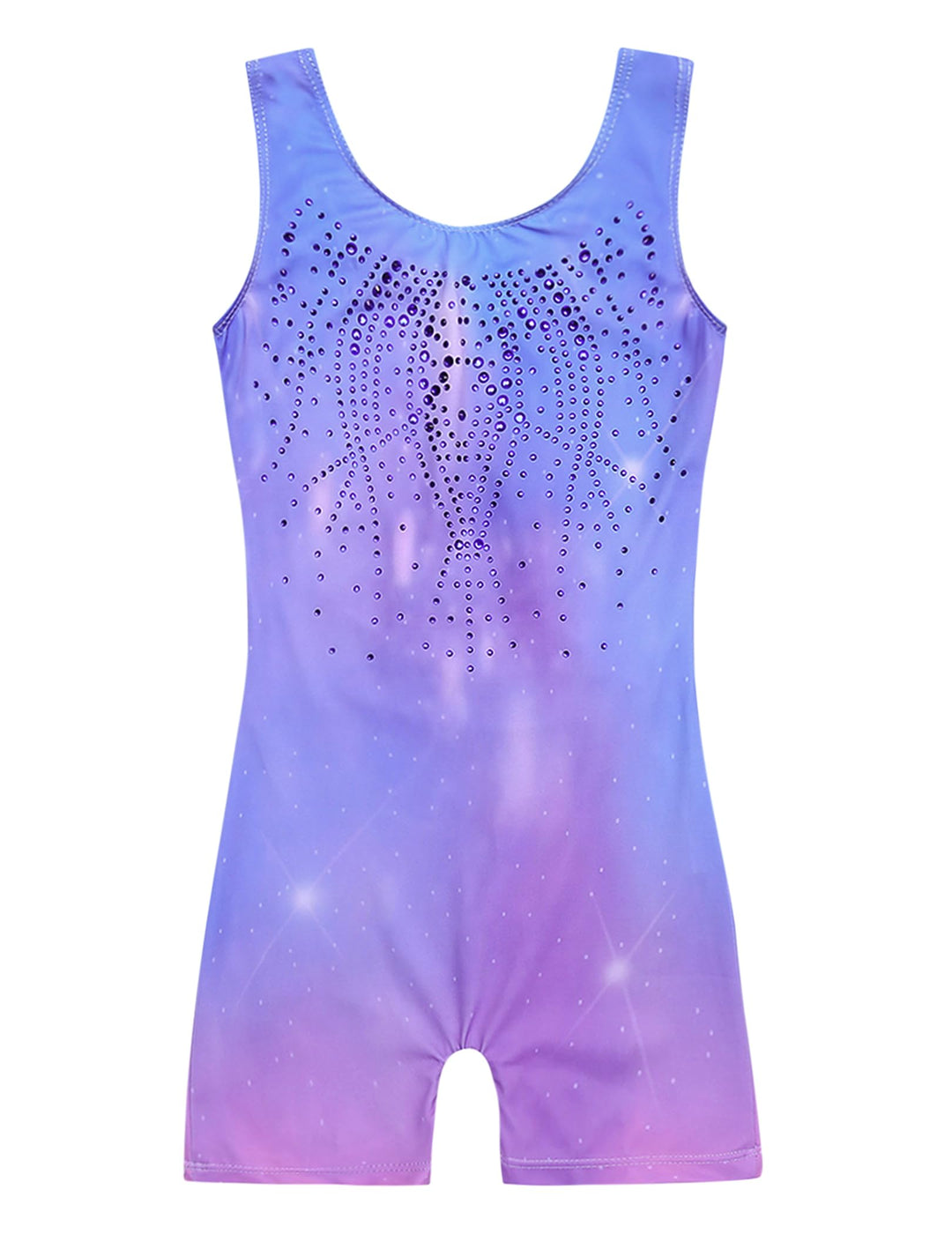 Zaclotre Kid Girls Gymnastic Leotard Sparkly Shiny Diamond Ballet Dance One Piece Outfit