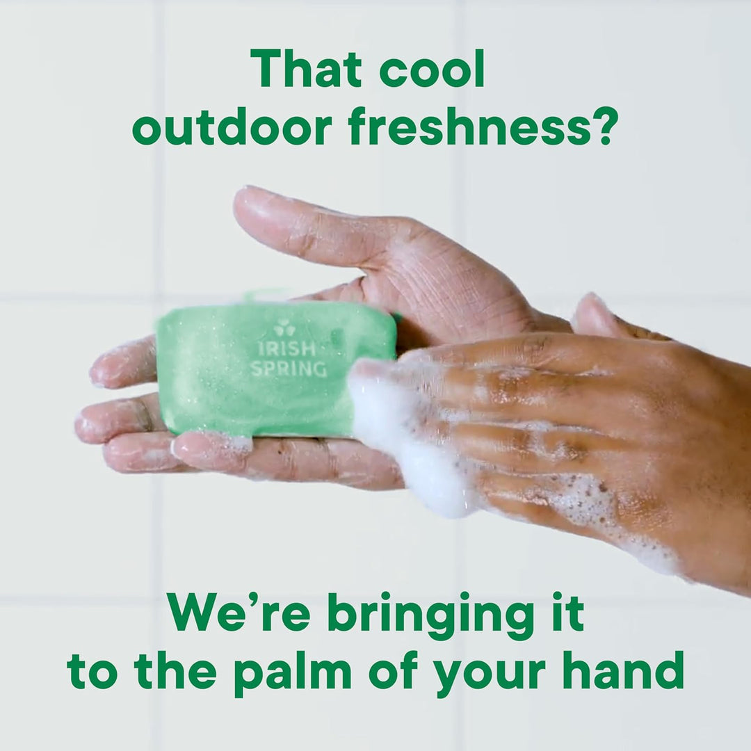 Aloe Vera Moisturizing Bar Soap | Irish Spring | 44.4 Oz | Hydrating Cleanser