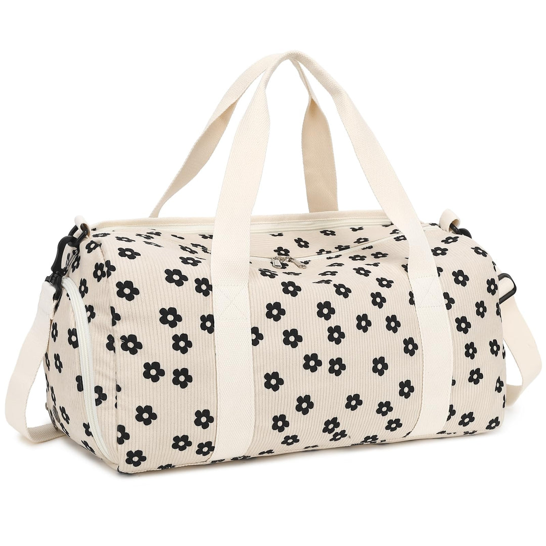 BLUBOON Duffle Bag Girls Kids Cute Gym Bag with Shoes Compartment & Wet Separation Waterproof Sports Overnight Travel Bag