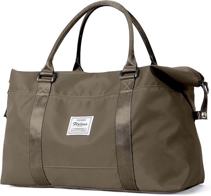 Travel Duffel Bag,Sports Tote Gym Bag,Shoulder Weekender Overnight Bag for Women