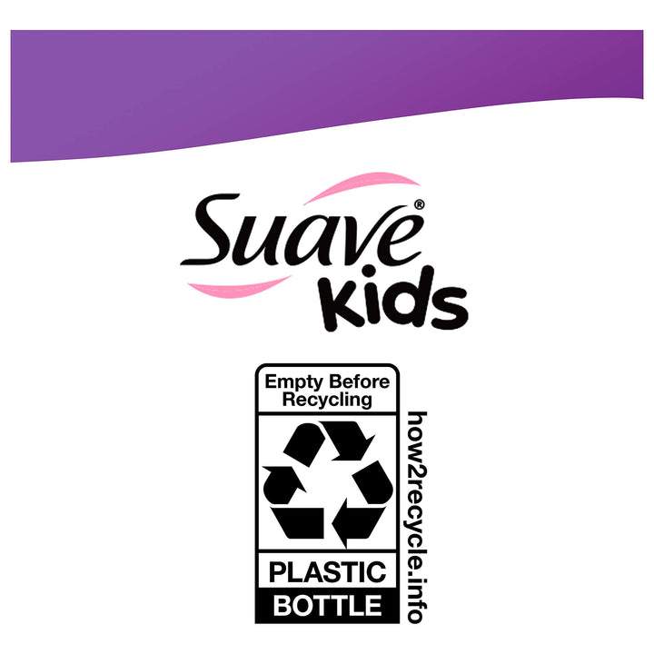 Suave Kids Detangler Spray For Tear-Free Styling, Berry Awesome Dermatologist-Tested Hair Detangler Formula 10 oz