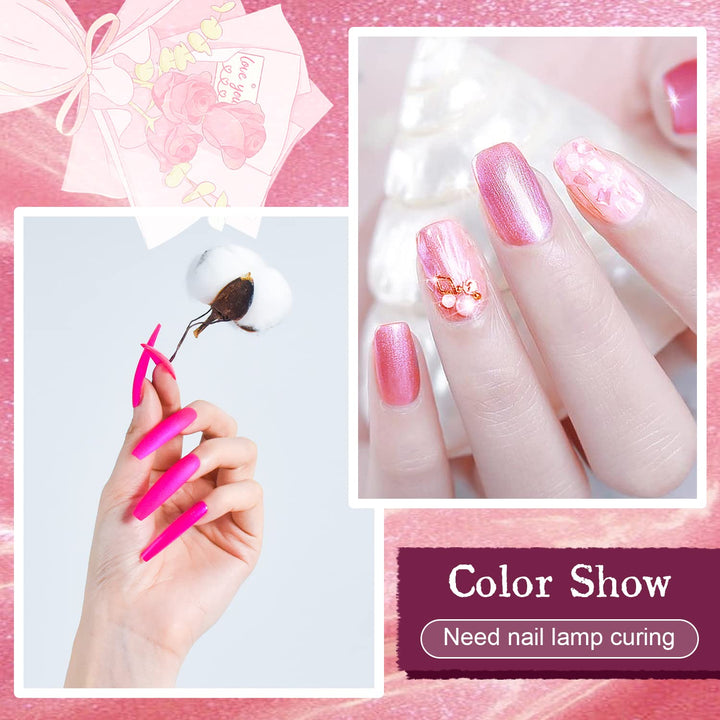 23-Piece Colorful Gel Nail Polish Kit | Classic Matte & Glossy Top Coats