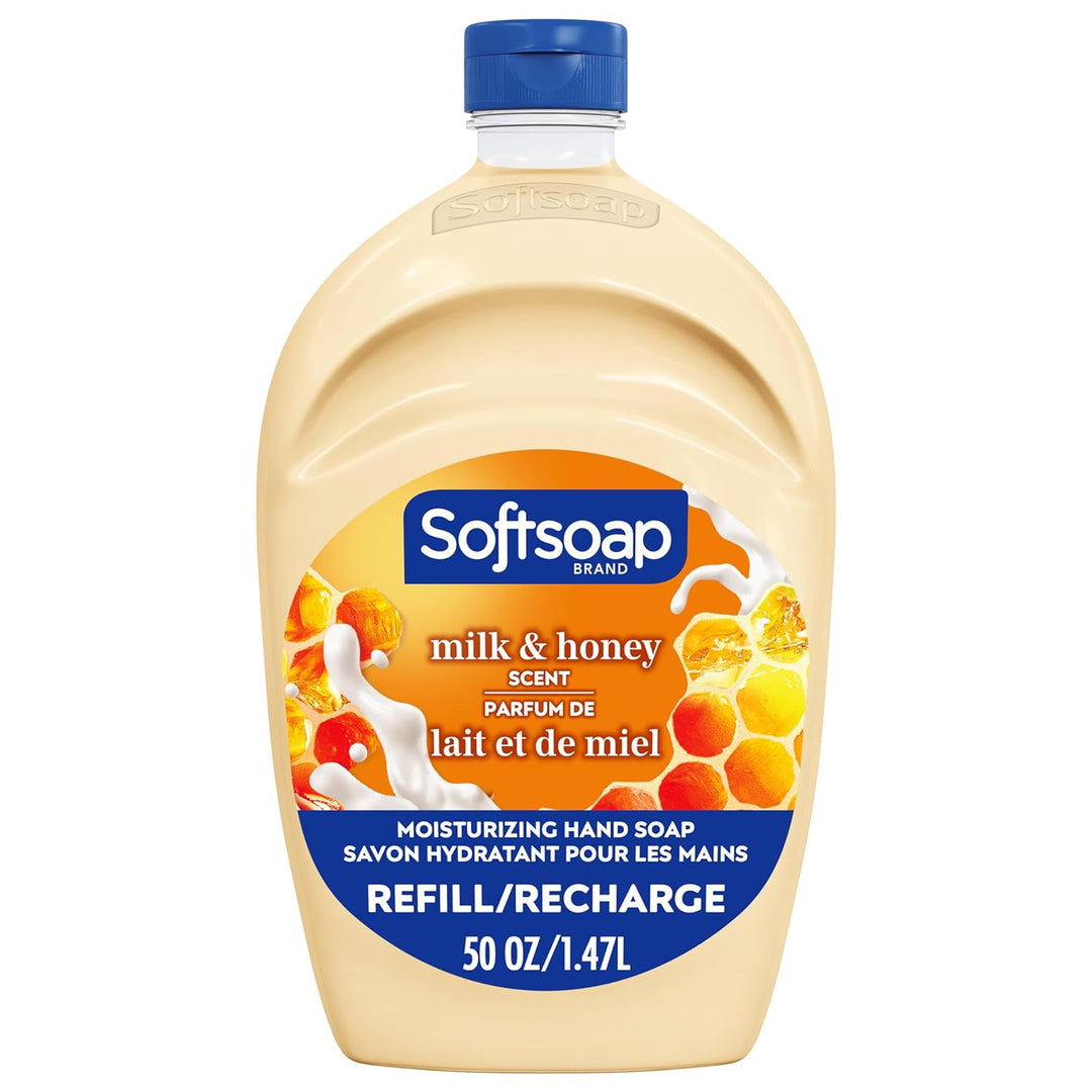 Antibacterial Soap Refill 50 Oz | Crisp Clean Scent | Pack of 2